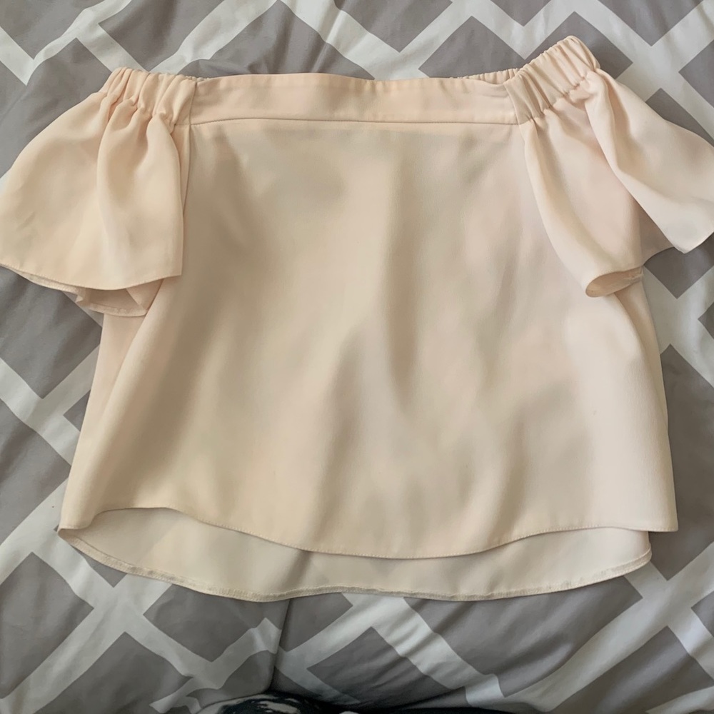 Blush Off the Shoulder Top